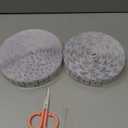 Navona 30Ft x 1 Inch Hook and Loop Strips with Adhesive  2 Rolls Heavy Duty Hook and Loop Tape with Backing for Home, Office, School, and Crafting Projects, White