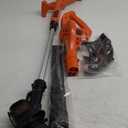 BLACK+DECKER 20V MAX* POWERCONNECT 10 in. 2in1 Cordless String Trimmer/Edger + Sweeper Combo Kit (LCC222)