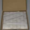 newnewshow 8.5x11 Acrylic Sign Holder 3 Pack Vertical Double-Sided Display (Optional 8.5x11 8.5x5.5 5x7 Horizontal and Vertical)