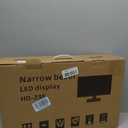 24 Inch Touch Screen Monitor 2K(2560x1440P) IPS Computer Display, 144Hz Gaming Monitor, HDMI USBC DP Ports, Frameless, VESA, White