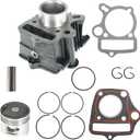 WFLNHB Cylinder and Piston Kit Replacement for Honda Z50 Z50R XR50 CRF50 50cc Dirt Bike Pit Bike