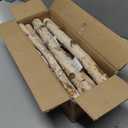 Sancodee 12-Pack White Birch Logs for Fireplace - Natural Decorative Birch Branches for Mantel, Fake Fireplace, Indoor Decor, DIY Crafts, and Planter Decoration (0.8"-1.6" Dia. x 16" Long)
