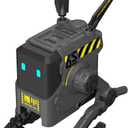 GravaStar 65W USB C Charger, Alpha65 Robot Fast GaN Charger Block, 3-Port Fast Charger, Foldable Wall USB C Charger for iPhone, MacBook, iPad, Galaxy S23/S24, Laptop, Steam Deck (65W, Gray)