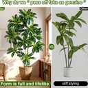 Tall Faux Artificial Trees Large Fake Tree Floor Plastic Big Plants Indoor Dracaena Decorative for Home Living Room Bedroom Decor Indoor Outdoors Porch Balcony arboles artificiales para decoracion