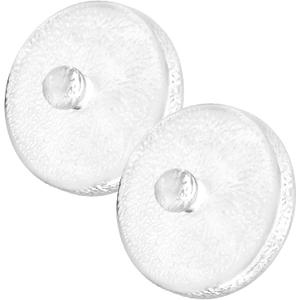 Jillmo Fermentation Weight for Gallon Jars, 3.7inch Large and Heavy Gallon Jar Glass Fermenting Weights for Making Sauerkraut, Kimchi, Carrots, Pack of 2