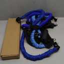 Hommie Portable Pilates Bar Kit with Resistance Bands for Men and WomenUpgraded 3 Section Pilates Bar with Resistance Bands (20-60lb) for Home Gym Equipment Supports Full-Body (Blue)