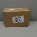 D2scrma 37oz Airtight Glass Square Storage Canister with Bamboo Lid Set of 4 (1100ml) Container Stackable Jar, Kitchen Canister for Pantry Noodles, Flour and Coffee beans (with Black Lable)