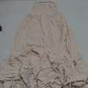 Womens Summer Boho Sexy Backless Long Dresses Medium Peach