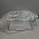 Bread Box for Homemade Bread Boxes for Kitchen Counter Airtight, Time Recording Bread Storage Container with Lid, Bread Containers Storage Airtight Loaf Bread Keeper, White