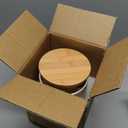 MALACASA LYDIA Ceramic Canisters Set with Airtight Lids, 80/40/20 oz Coffee Canisters Sets for the Kitchen, Large Jars for Flour, Sugar, Pasta, Coffee, Cookies, Tea - Set of 3, Hexagon (White)