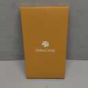 Miracase for iPhone 16 Pro Max Case 6.9'', [Bubble Free] Full-Body Bumper Phone case with Built-in Full Glass Screen &Lens Protector, Compatible with MagSafe, Drop Proof 16 Pro Max Cover, Clear Glitter