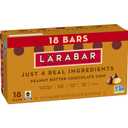 Larabar Peanut Butter Chocolate Chip, Fruit and Nut Bars, Gluten Free and Vegan, 18 Ct, 28.8 oz (EXP 08/06/26)