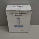 Bath Jets for Tub, Portable Bath Spa for Bathtub with Dual Hydro Jets, Bathtub Spa Machine Creates Soothing Bubbles for Daily Relax at Home Use (Blue)