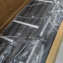 EMODA 5 Inch Box Spring Full Size Bed Base, 3000 LBS Heavy Duty Metal Mattress Foundation with Fabric Cover, Easy Assembly, Black