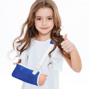 Healifty Arm Cast Holder Breathable Kids Arm Sling Elbow Sling Breathable Kids Mesh Toddler Suspenders Medical Child Dislocation Strap