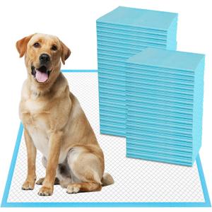 Boscute XXL Thicken 6 Layers Heavy Absorbent 30"x36" Pet Training Dog Pee Pads, Extra Large Polymer Leak-Proof Quick Dry Puppy Pee Pads, Disposable Pee Pads for Dogs Cats Rabbit