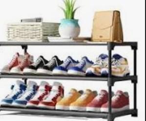 Whitmor 3-Tier Shoe Shelve 16.13" X 29.75" X 22.75" 6889-8215