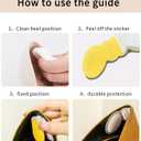 2 x 4 Pairs Heel Pads for Shoes, That are Too Big Heel Grips for Women Men,Heel Inserts for Shoes Anti-Wear Pads for High Heels,Heel Cushion Inserts Prevent Slipping, Rubbing, Blisters, Heels Pain