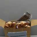 48 Pcs Adopt a Curious Monkey Plush Party Supplies Includes 12 Mini Monkeys, 12 Bananas, 12 Kraft Paper Boxes, 12 Thanks Stickers for Adopt a Pet Theme Birthday Party Favors