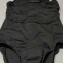 Women Mock Neck Ballet Leotards for Dance, Asymmetrical Mesh Splicing, Chest Padding, Big Hollow Back (Medium, Black)