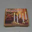 HINZER 8PCS Christmas Window Candles with Timer Remote Battery Operated Candles with Suction Cups LED Lights Christmas Decorations Electric Flickering Window Lights for Home Decor