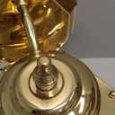 Livex Lighting 2007-02 Outdoor Wall Lantern with Clear Beveled Glass Shades, Polished Brass