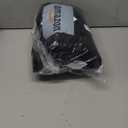 Smiry Bathroom Rugs Set 2 Piece, Soft Absorbent Chenille Bath Mat and U-Shaped Toilet Rug Set, Non Slip Shaggy Bath Carpet for Tub, Shower and Floor (24x16+24x20, Black)