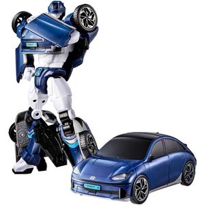 New TOBOT, TOBOT A, Youngtoys Transforming Collectible Vehicle to Robot, Heroes Animation Character Toys for Kids 4 and up Transform Toys Cars, Large Size 9-inch