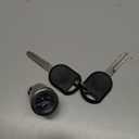 Ignition Lock Cylinder with 2 Transponder Keys - Compatible with Ford F-Series (F150/F250/F350), Focus, Escape, Mustang, Lincoln, Mercury & Ma-zda - Replaces 924-717/4L3Z11582BB