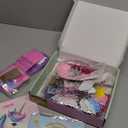 Unicorn Craft Kit for Girls - 12 Projects - Gifts for 5 Year Old Girl - Arts and Crafts for Kids 4-8 - Toys for Ages 5-7 - 4 5 6 7 8 Year Old Girl Birthday Gift - Unicorn Toys for Girls Age 4-6