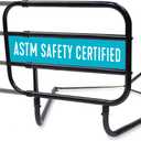 Able Life Bedside Extend-A-Rail, Adjustable Senior Bed Safety Railing and Stand Assist Grab Bar, Extendable Guardrail for Seniors and Elderly Adults, ASTM Safety Approved Bedrail