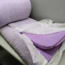 SINWEEK Gel Memory Foam Mattress Topper Twin XL, 1.5 in Twin Extra Long Mattress Pad for College Dorm Single Bed, Ventilated Soft Bed Topper, CertiPUR-US Certified, Twin XL Size