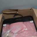 CarLuxor Pink Car Seat Covers,5 Seats Universal Seat Covers for Cars,Luxury Leather Comfortable Automotive Car Seat Protector Universal Fit for Most Cars SUV Sedans (Full Set)