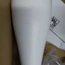 JULiN HOME White Pendant Light for Kitchen Island, LED Dimmable Pendant Light fixtures, Small Modern Industrial Hanging Pendant Light for Over Sink, Bar, Dining Room, Bedside