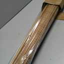 LazBlinds No Drill Bamboo Roman Shades, 46.5" W × 64"H, Ceylon Light Russet