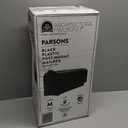 Architectural Mailboxes Parsons Medium Capacity, Plastic Post Mount Mailbox, Black