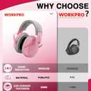 WORKPRO Noise Cancelling Headphones for Kids, NRR 25dB Kids Ear Protection, Autism Noise Reduction Ear Muffs