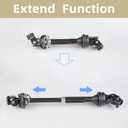 Tykick 425-338 Intermediate Steering Shaft Steering Column for Ford Explorer Flex Police Interceptor Utility 2010-2019 Lincoln MKT 2013-2019 2.0L 2.3L 3.5L 3.7L L4 V6 Replaces BB5Z3B676-B BB5Z3B676C