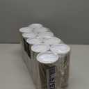 Juvale 10-Pack Mailing Tubes & Caps - 3 x 7 in Brown Mailer - Durable 3-Ply Spiral Round Cardboard Cylinder for Crafts & Secure Packaging