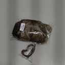 CJL HAIR 2PCs Small Cute Messy Bun Hair Piece for Thin Hair Women Mini Synthetic Curly Bun Scrunchies Updo Hairpieces Brunette/Ash Blonde