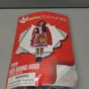 fun shack Little Red Riding Hood Costume Kids, Red Riding Hood Costume for Girls, Book Characters Costumes for Kids (X-Large)