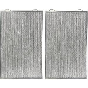 Air Filter Factory Metal Filter 203368 Replacement For Honeywell EAC F50F1073, F300E1019, 50000293-002 HVAC Furnace Aluminum Mesh Pre-Filters 2-Pack