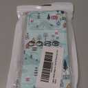 Winter Village House Phone Case Compatible with iPhone 17 Pro Max, Cute Christmas Trees Snowman Cover, Cool TPU Phone Case Cover