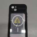 Lanhiem Magnetic for iPhone 15 Plus Case, IP68 Waterproof Dustproof Case, [Compatible with Magsafe] [Built-in Screen Protector] Full Body Heavy Duty Rugged Phone Cover 6.7 inch, Black/Clear