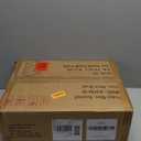 Hosfais Book Shelf Small Bookshelf: 4-Tier Wood Bookcase Industrial Bookshelf with Edge Protection Metal Narrow Bookcase Storage Organizer Display Rack for Bedroom Home Office (Brown)