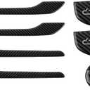 frani Exterior Door Handle Covers/Interior Door Switch Covers/Trunk Button Cover 3Pcs Black Designed for Tesla Model 3 Highland 2024-2026/Model Y Juniper 2025-2026
