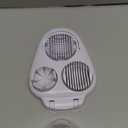 CraftyCrocodile Egg Slicer for Hard Boiled Eggs - 3 Slice Modes Egg Cutter, Heavy Duty, Stainless Steel Dicer - Kitchen Chopper Tool for Strawberry, Mushroom, Grape, Cherry Tomato - White