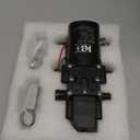 12V DC Water Transfer Diaphragm Pump Self Priming Sprayer Pump with Pressure Switch 4L/Min 1.05GPM 108PSI Adjustable for for RV Camping Shower Garden Weed ATV Marine Boat