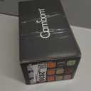 Cambom Rotary Cheese Grater Hand Crank Cheese Shredder for Fresh Cheese, Vegetable, Nuts,Non-slip Suction Base, Free Cleaning Brush Three Blades, Black