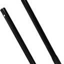 2pcs Horizontal Jack Floor Jack Handle Replacement Handle for Car Jack Trailer Jack Handle Jack Rod Jack Pole Lever Handle Jack Handle Grip Handle for Automotive Jack Car Jack Part, Black